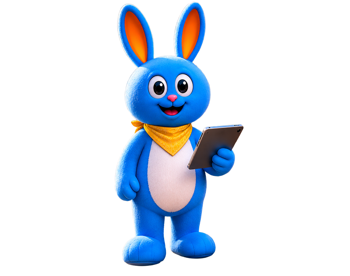 Blu the Golden Connection mascot
